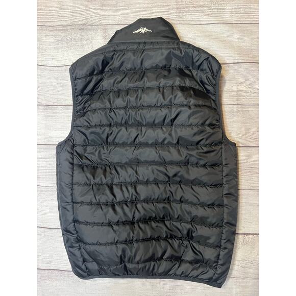 Pacific Trail Black Puffer Vest Orange Lining Women’s Size S - Picture 8 of 8